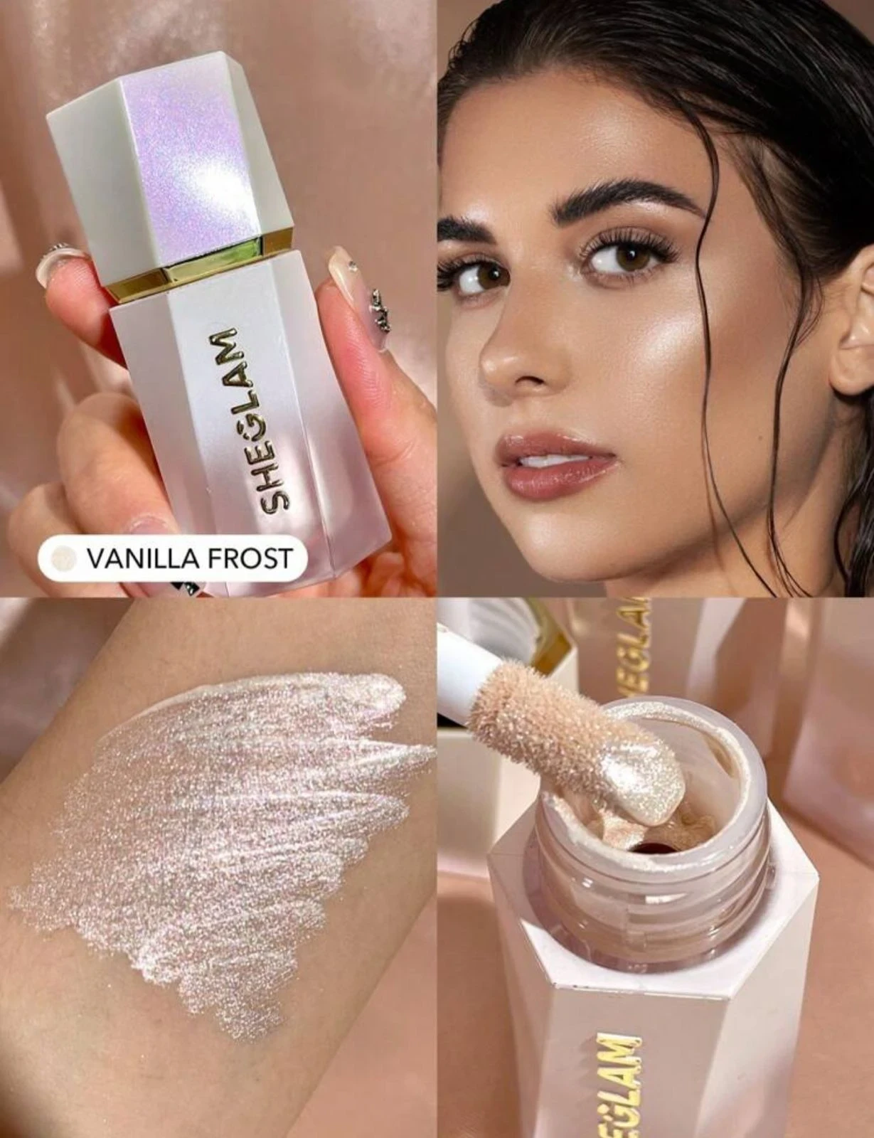 Iluminador Liquido en Gel Vanilla Frost  2