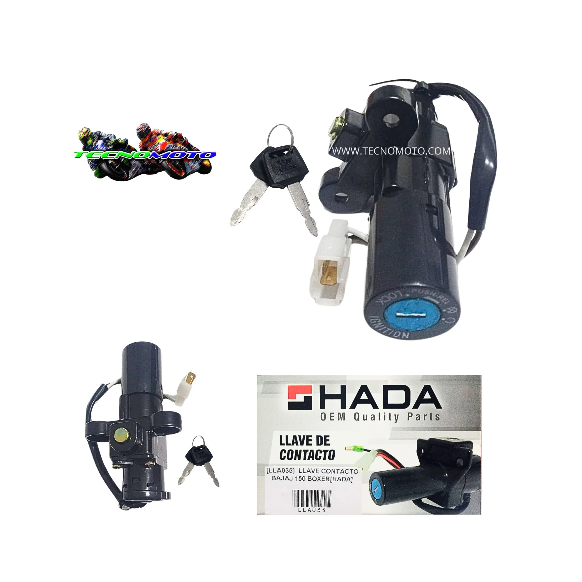LLAVE CONTACTO BAJAJ 150 BOXER-48471