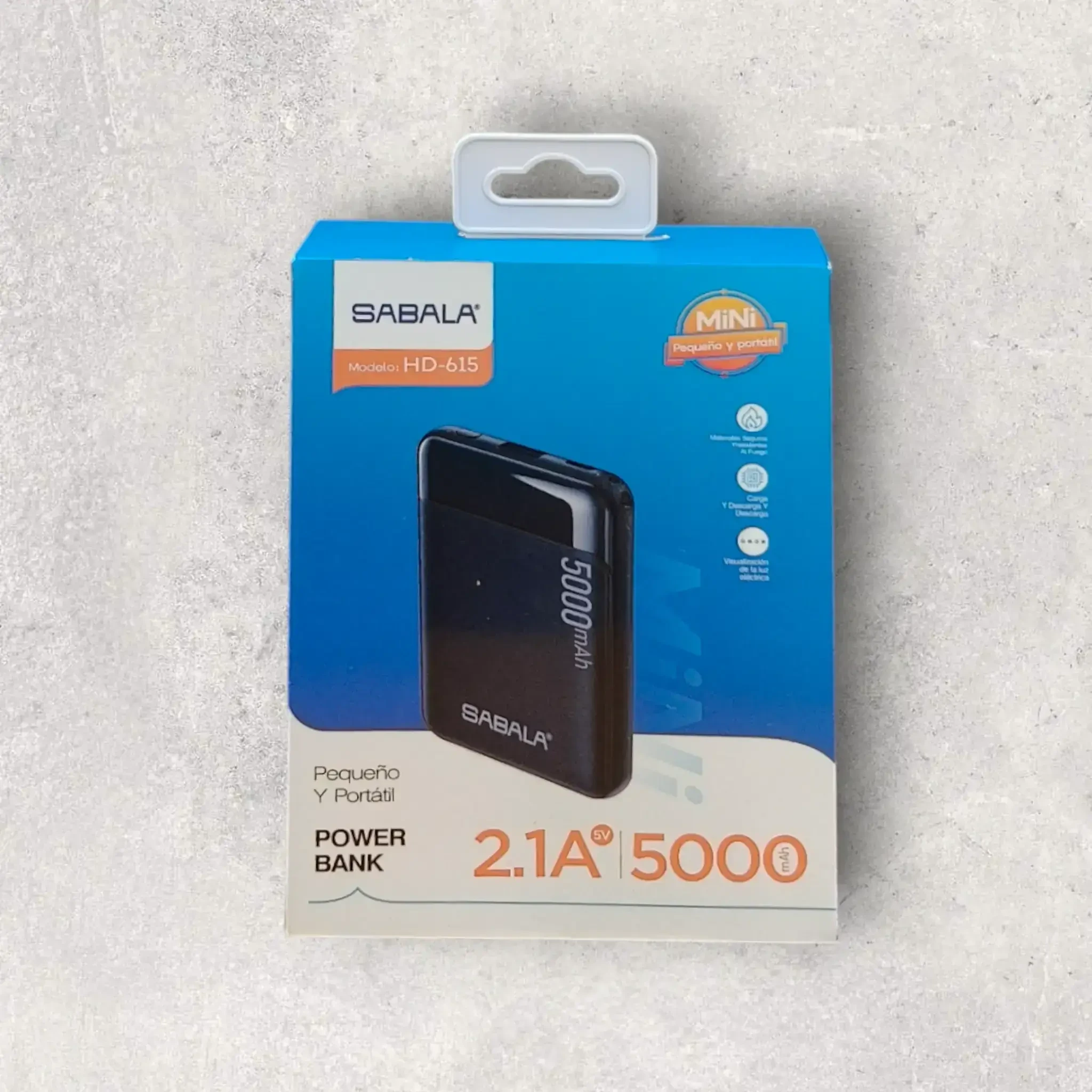 PowerBank Mini de 5000mAh Sabala 3