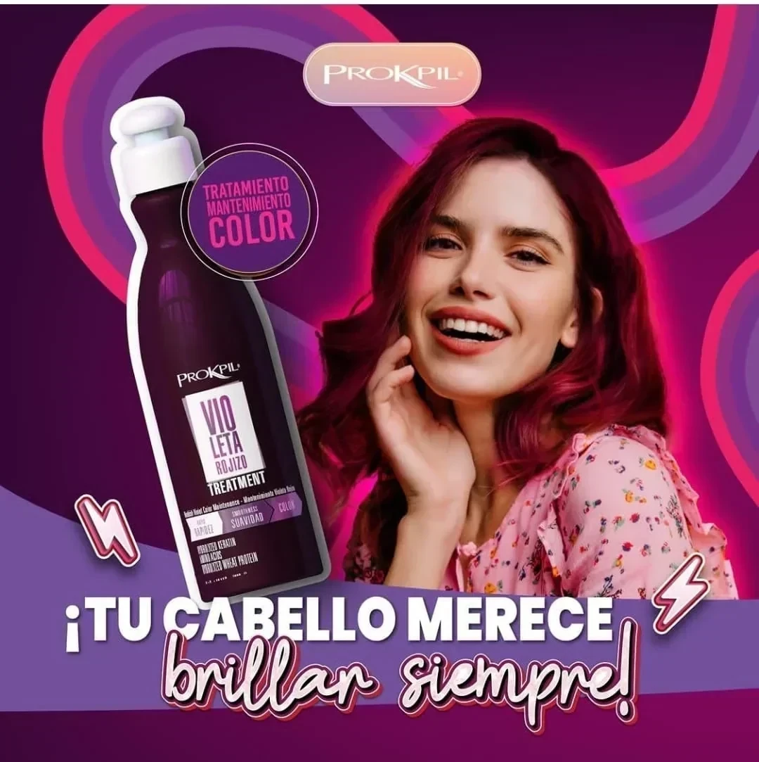 prokpil tratamiento color x300 ml violeta rojizo