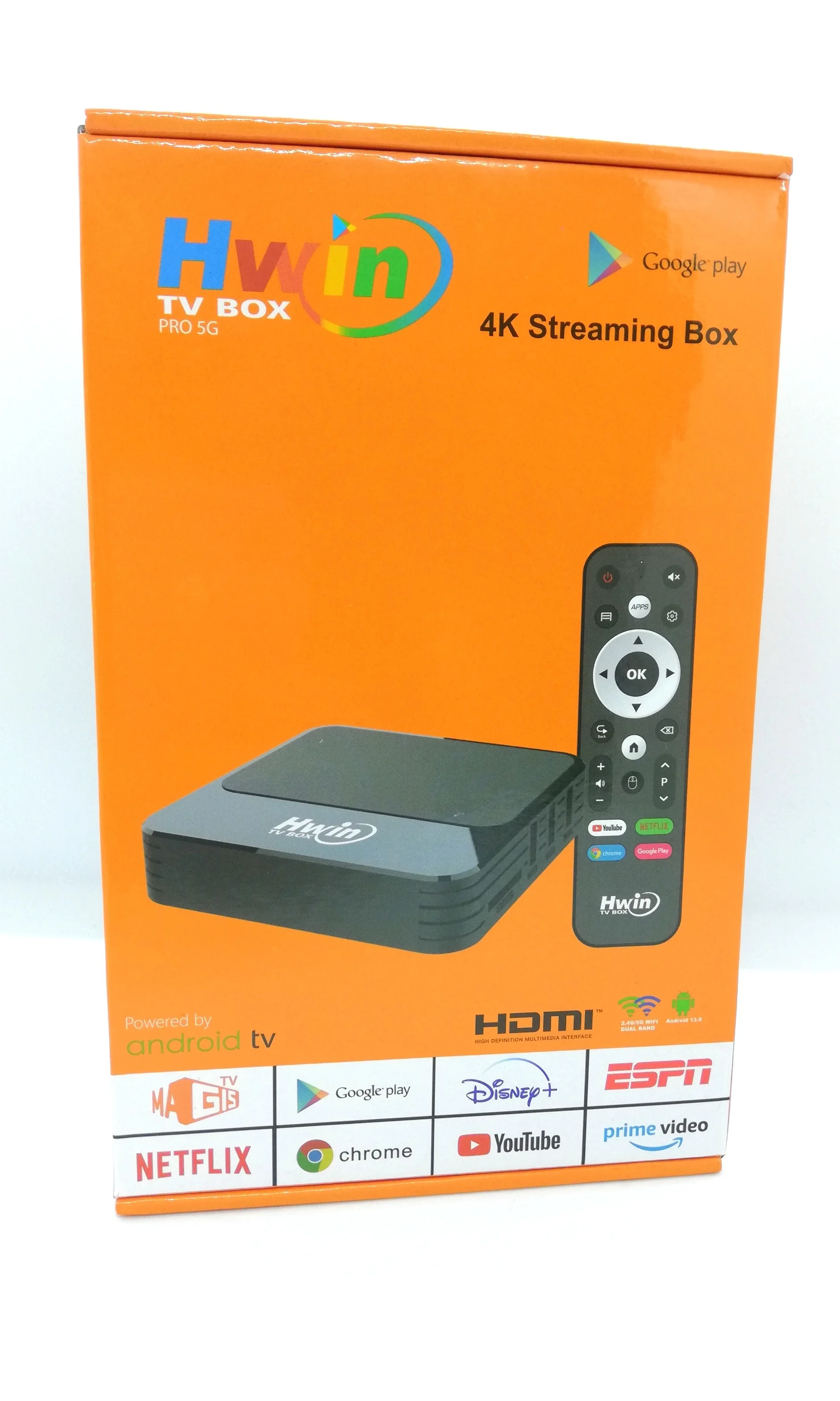 Tv box 4k (google play)