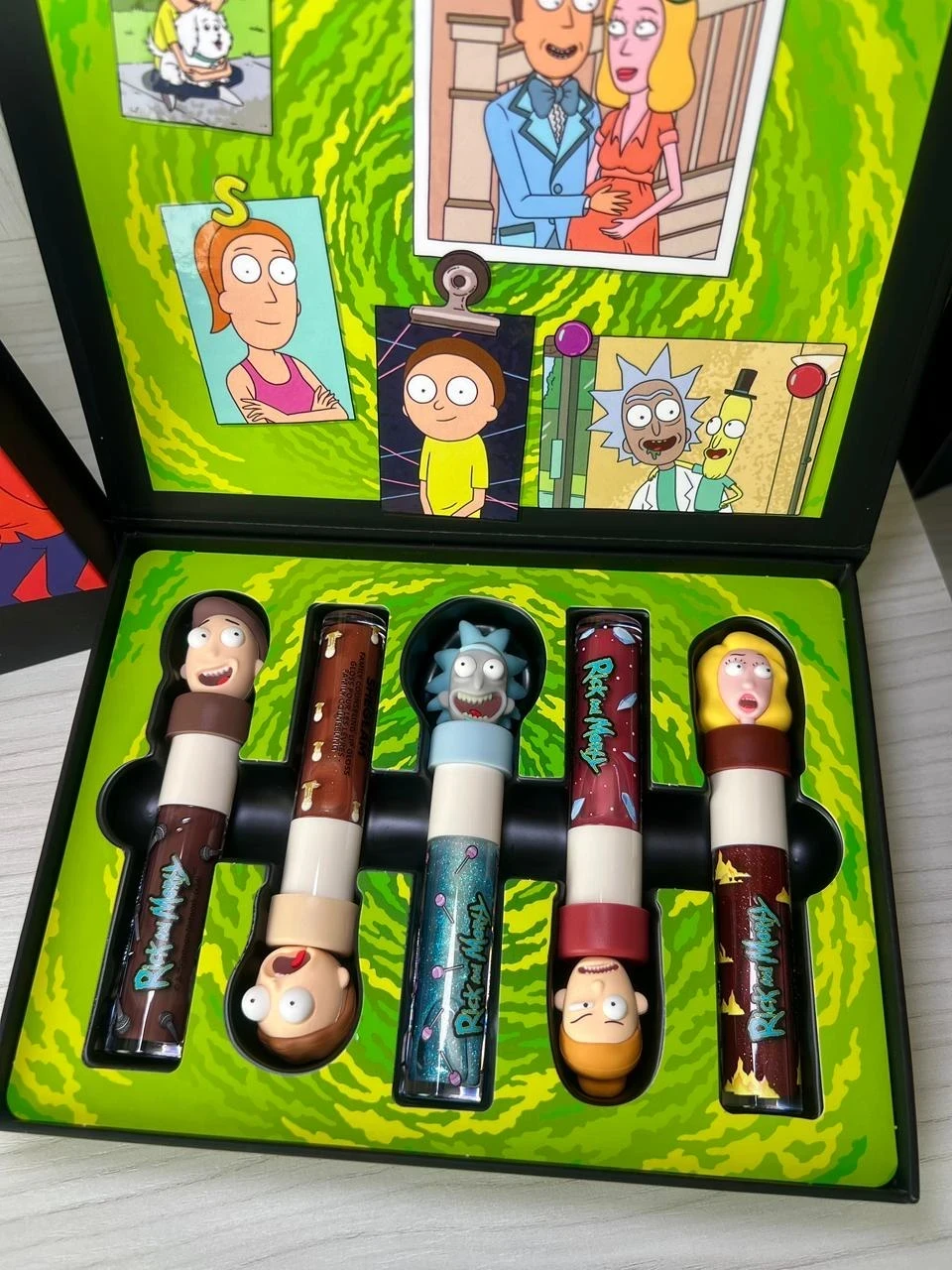 Kit Labiales Rick y Morty 