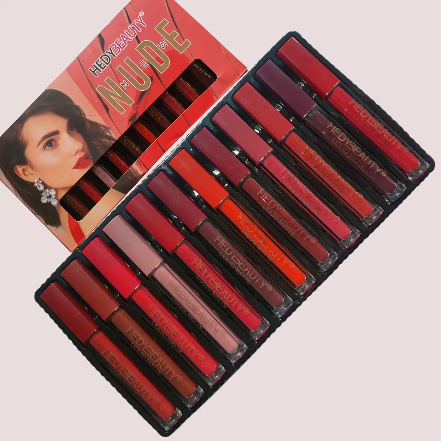 Set 12 Labiales Mate HedyBeauty