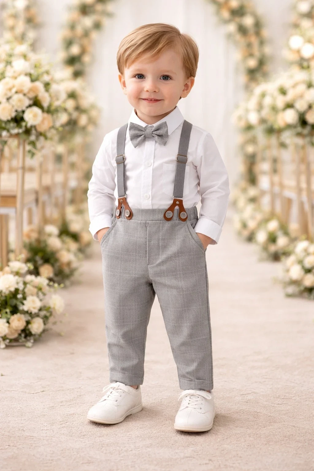 TRAJE ELEGANTE LARGO