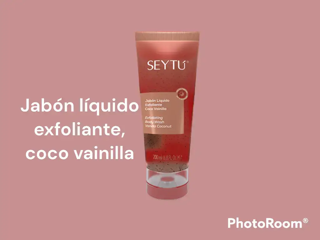 Jabón líquido exfoliante coco vainilla 
