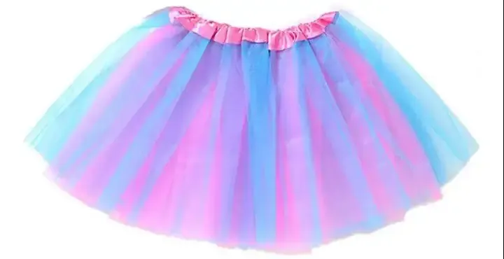 Tutu 3 capas 30cm bicolor  3