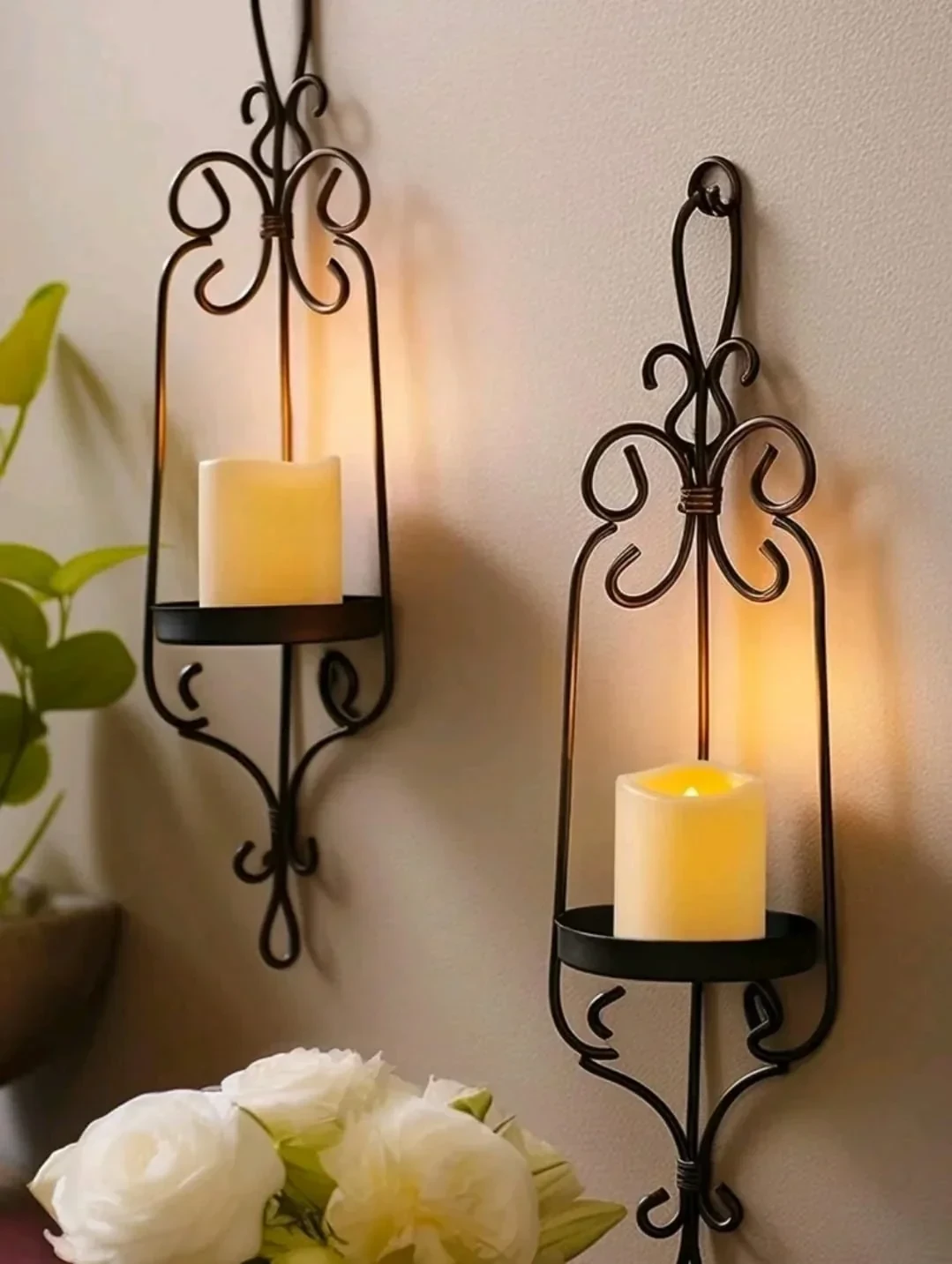 12 piezas de Luz LED tipo vela 3