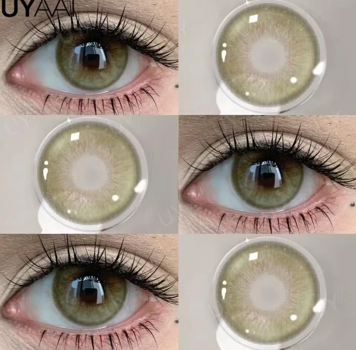 Lentes de contacto - Referencia: VAINILLA GIRL - OLIVE BREEZE  4
