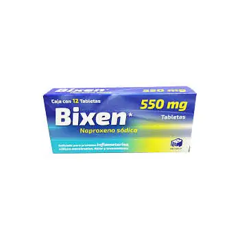 Bixen 550 mg (Naproxeno sódico) 