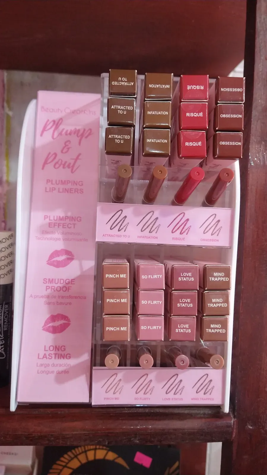 Delineador de labios plump y pout
