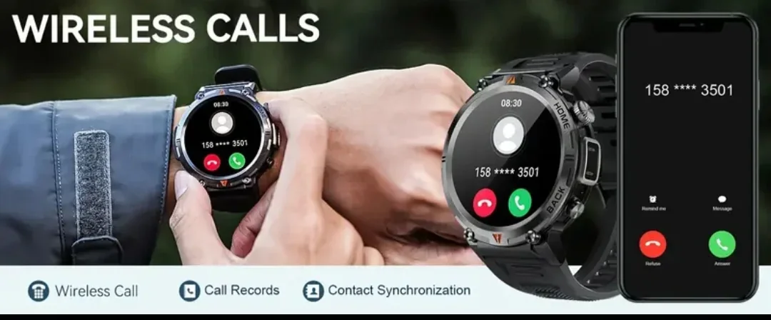 Reloj Smart grado Militar  2