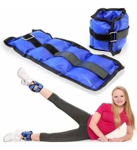 🏋️‍♀️2 PESAS TOBILLERAS MUÑECAS 1kg🏋️‍♀️