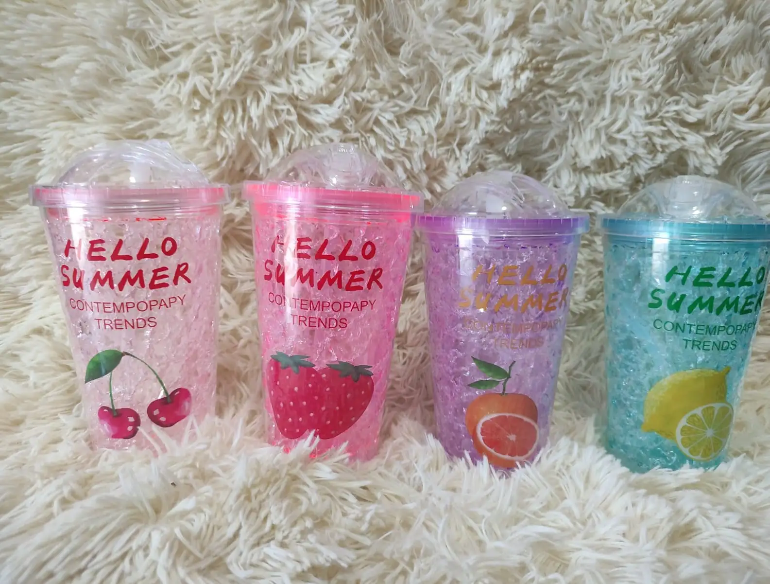 Vasos de frutas