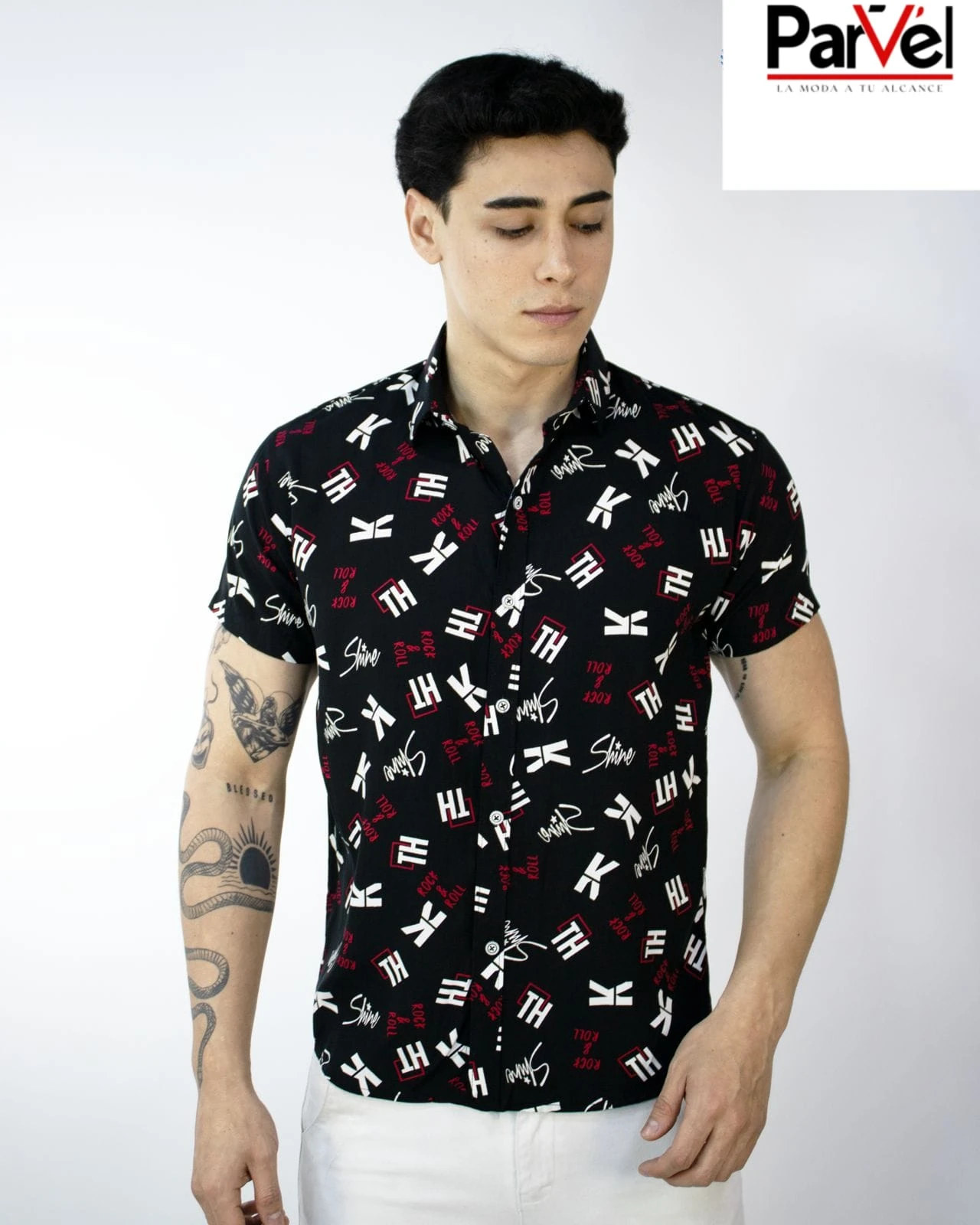Camisa en seda francesa 