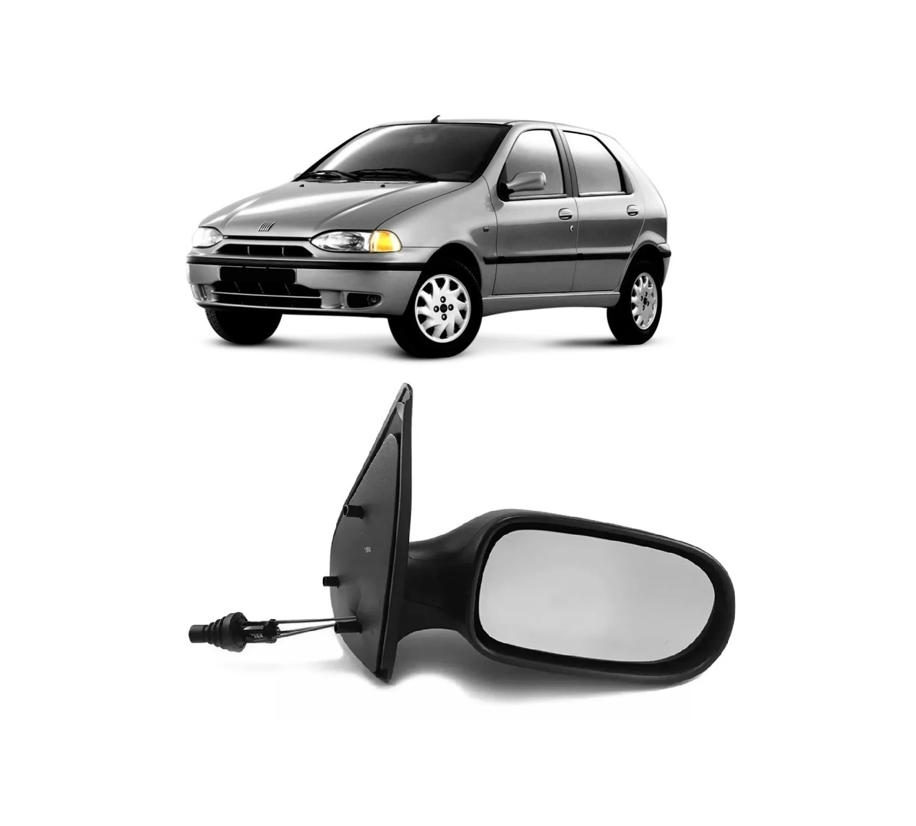 Retrovisor Fiat Palio / Siena 1996-1999 4 puertas