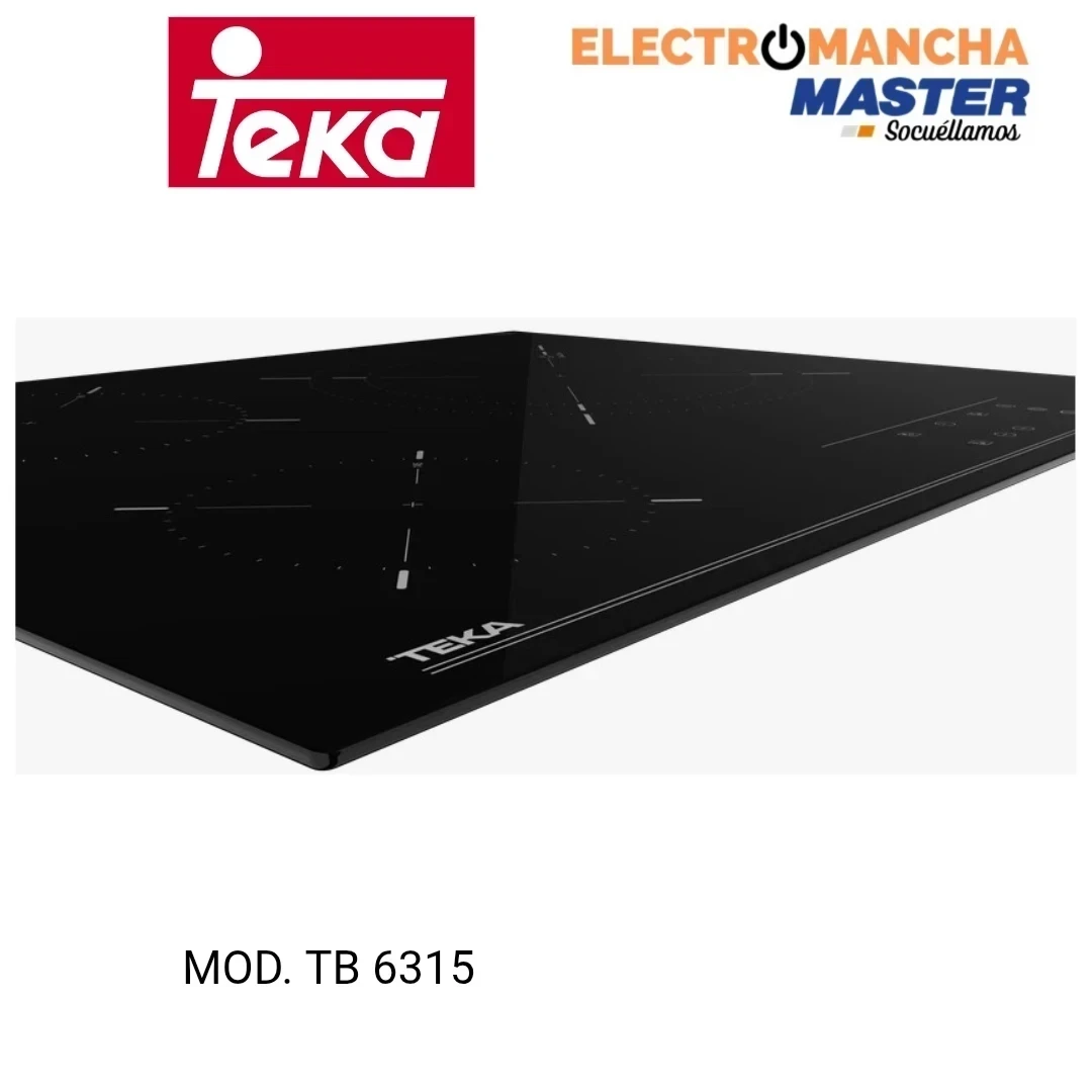 VITROCERÁMICA TEKA TB6315 3 FUEGOS  HARO 27 CM 3
