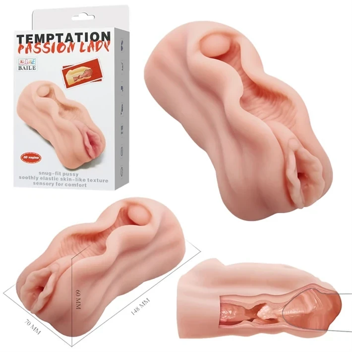 Masturbador manual en forma de vagina