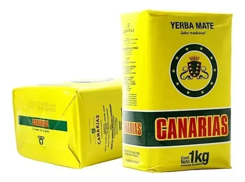 Yerba Mate Canarias Tradicional 1 Kg Importada Original