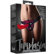 Temptasia - Lovelace Harness - Red 2