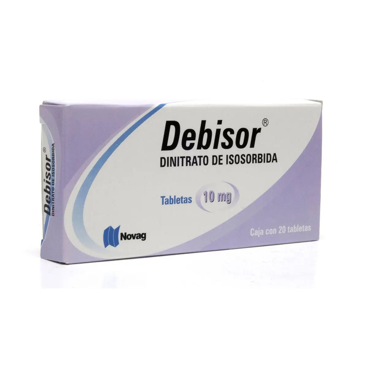 DINITRATO DE ISOSORBIDA 10MG 