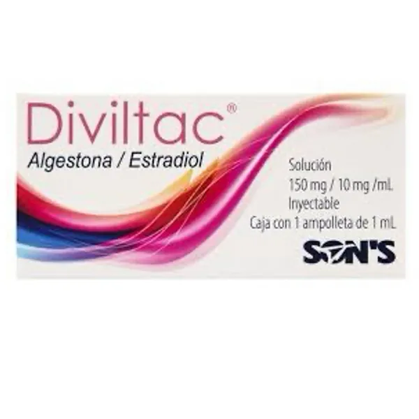 Diviltac algestona/estradiol 150mg/10mg