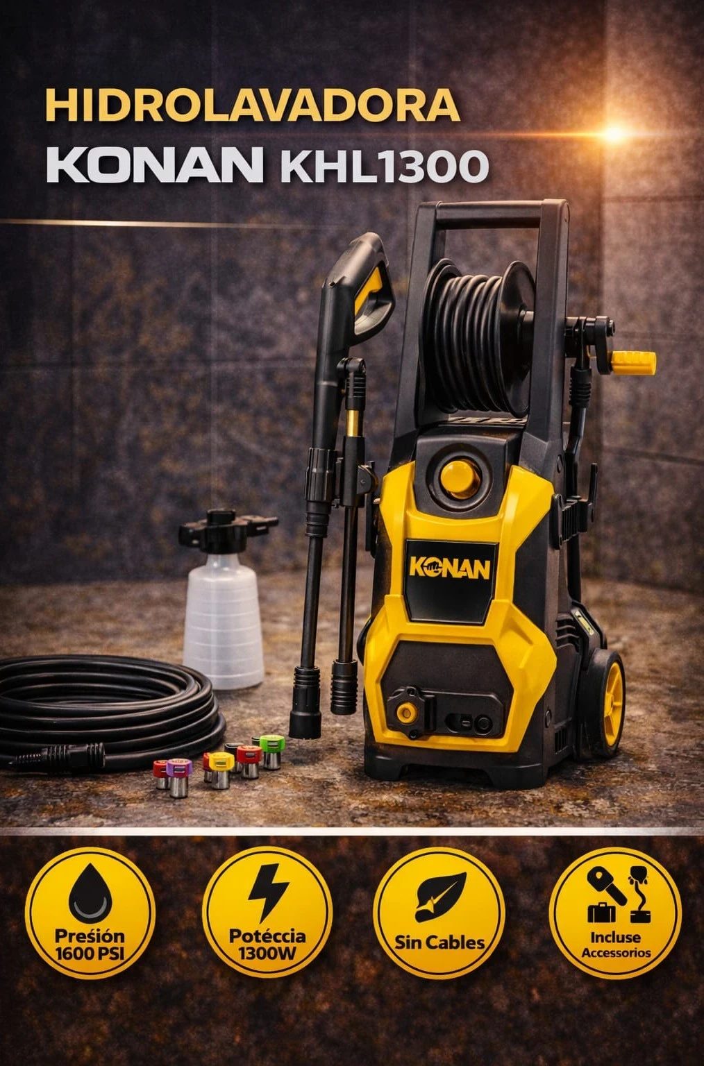 HIDROLAVADORA KONAN KHL1300