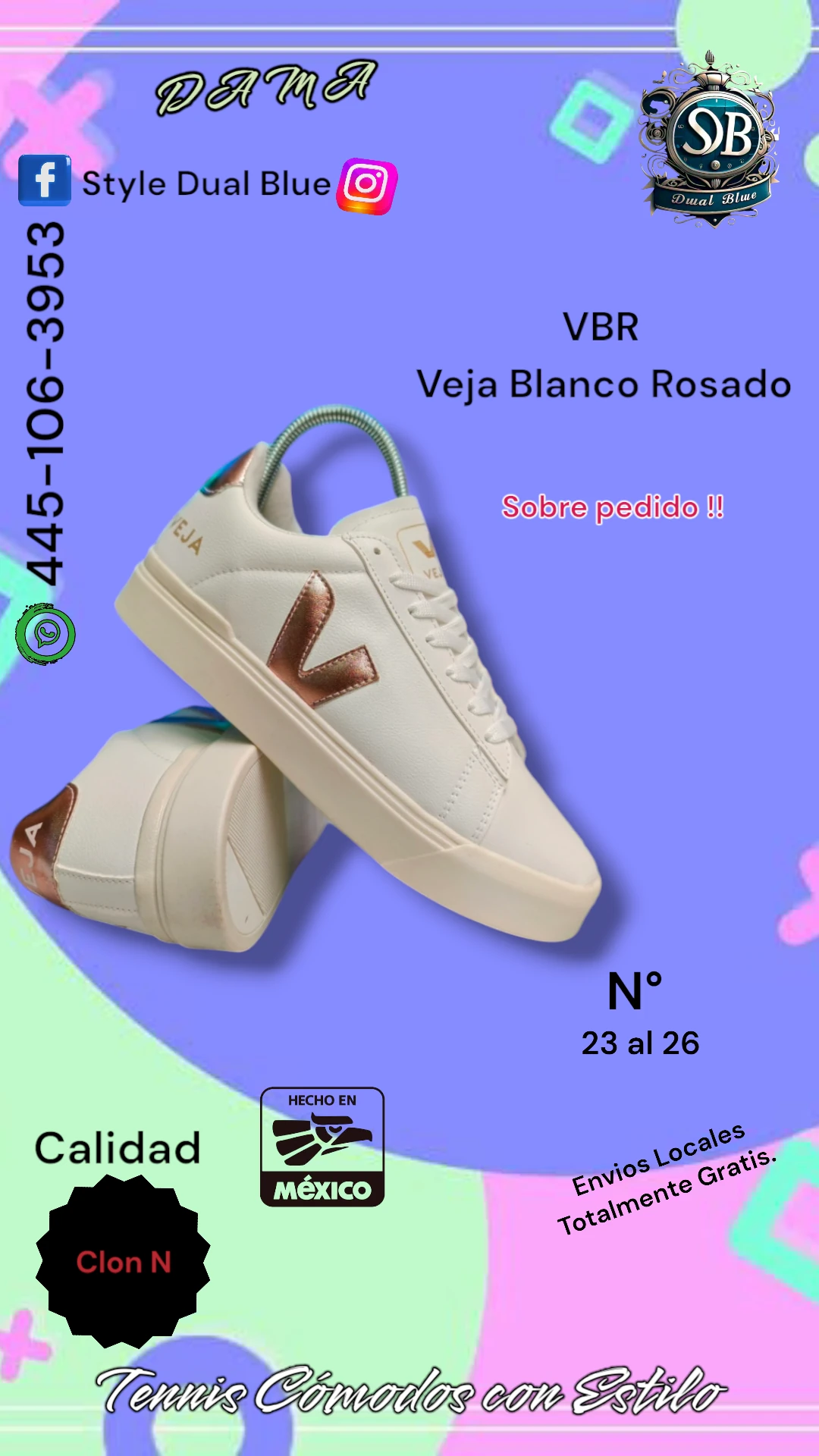 Veja Blanco Rosado