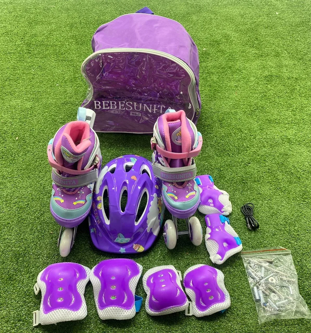 Patines Semi profesionales Convertibles con Kit  4