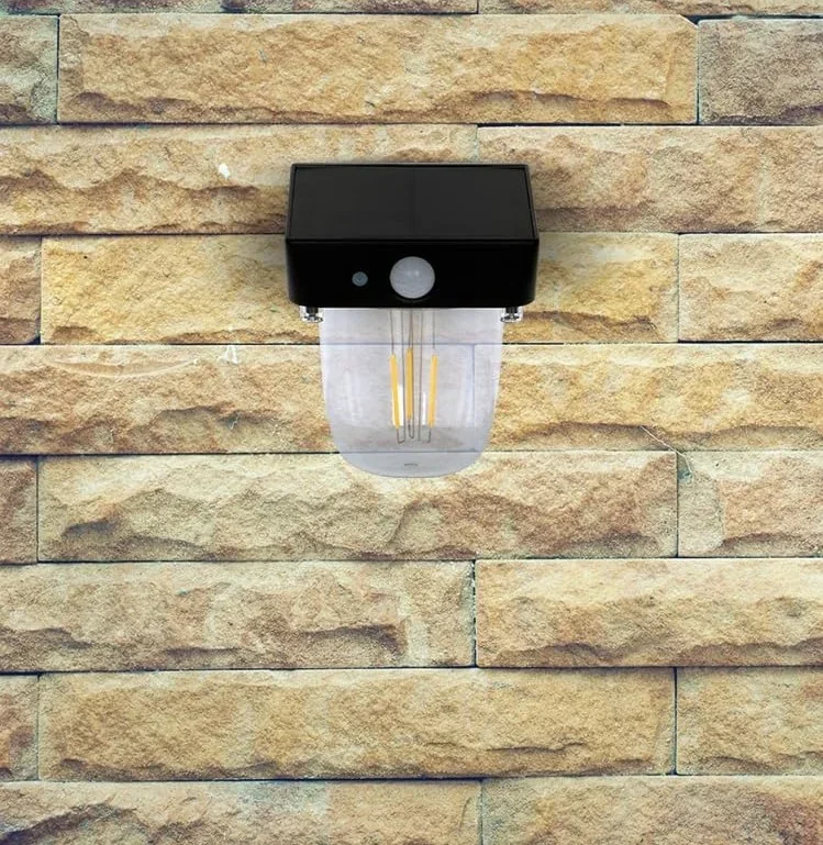 APLQUE LED PARED SOLAR LUZ CALIDA 3000K 4