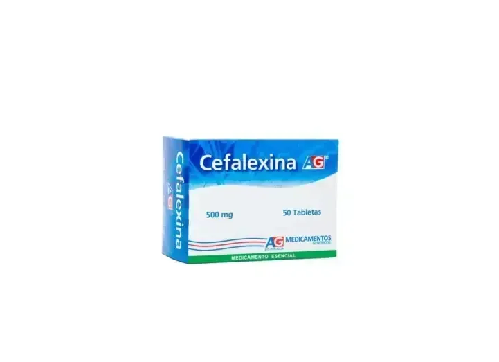 CEFALEXINA 500 MG X 50 TBL AG