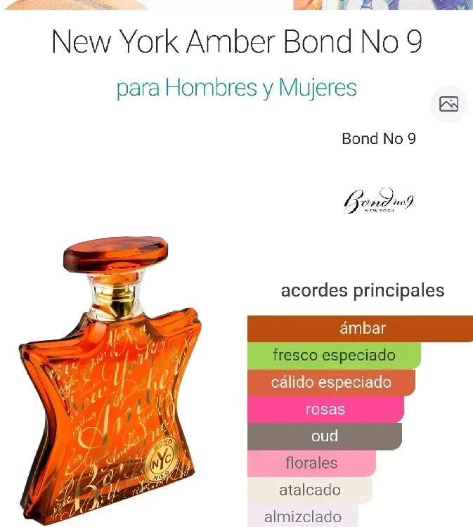 New York Amber Bond No 9  3
