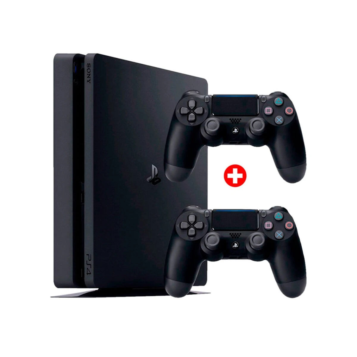 Consola 𝙎𝙊𝙉𝙔 PlayStation 4 / 500GB / 2 Joystick / Soporte Cargador REF