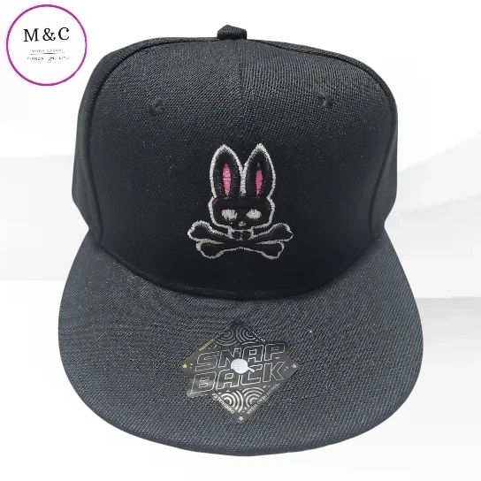 Gorra plana bordada