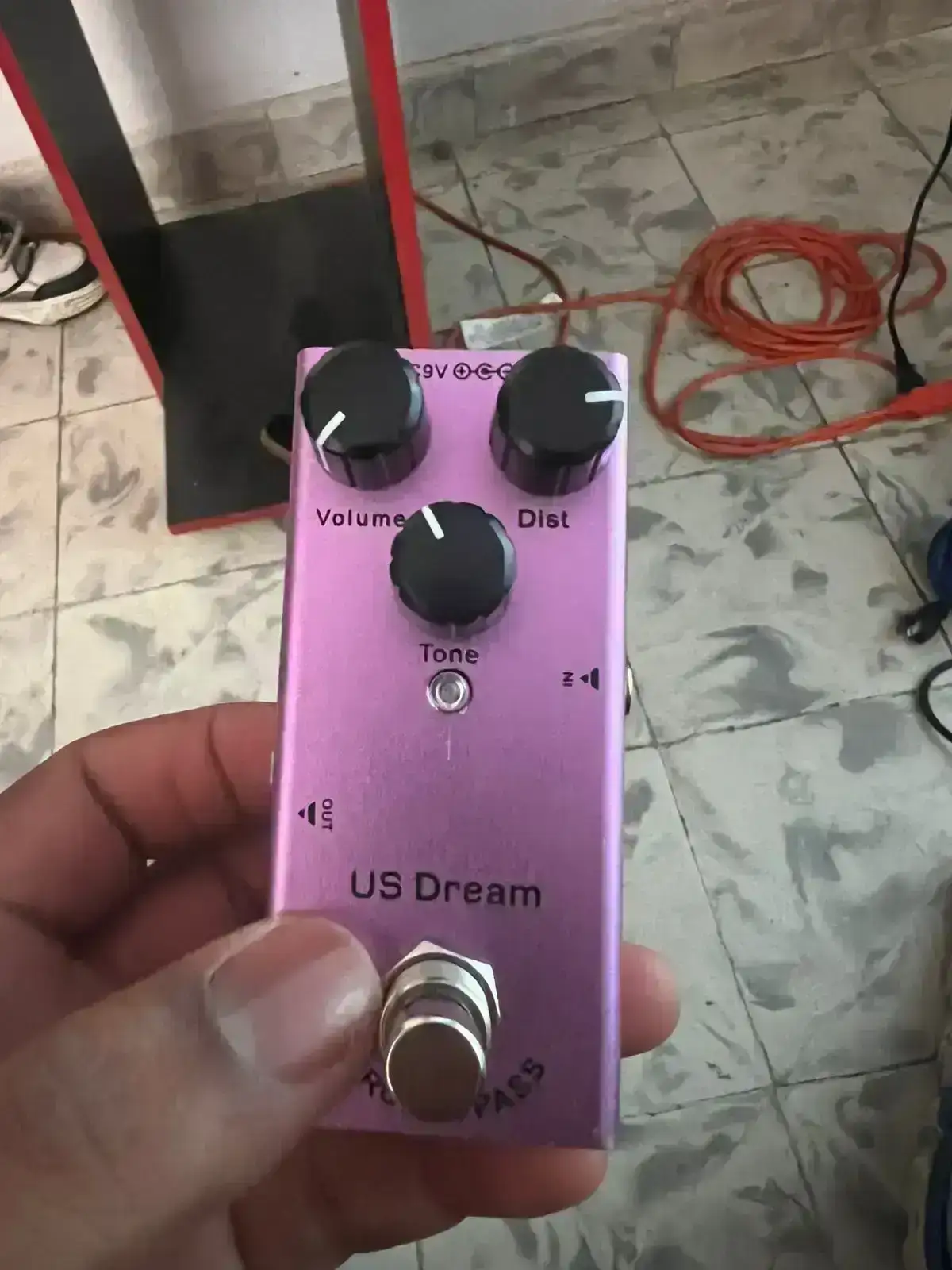Pedal Distorsión Marshall US  3
