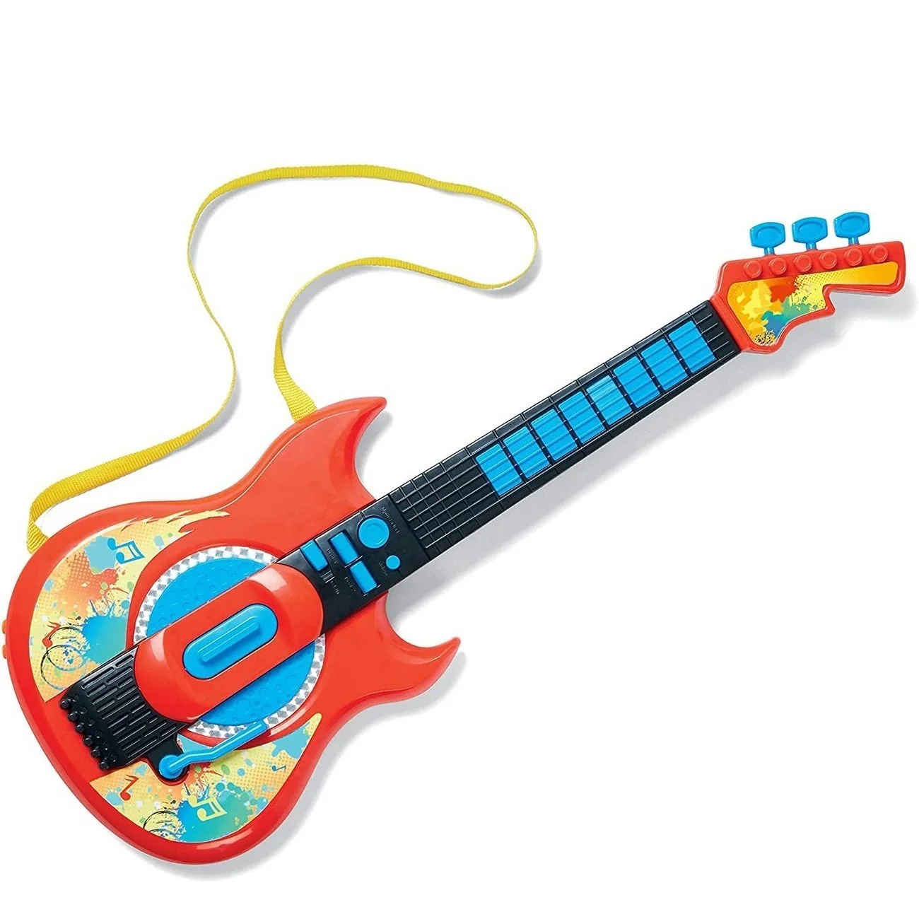 Guitarra Musical Sonidos Música Luces Juguete 