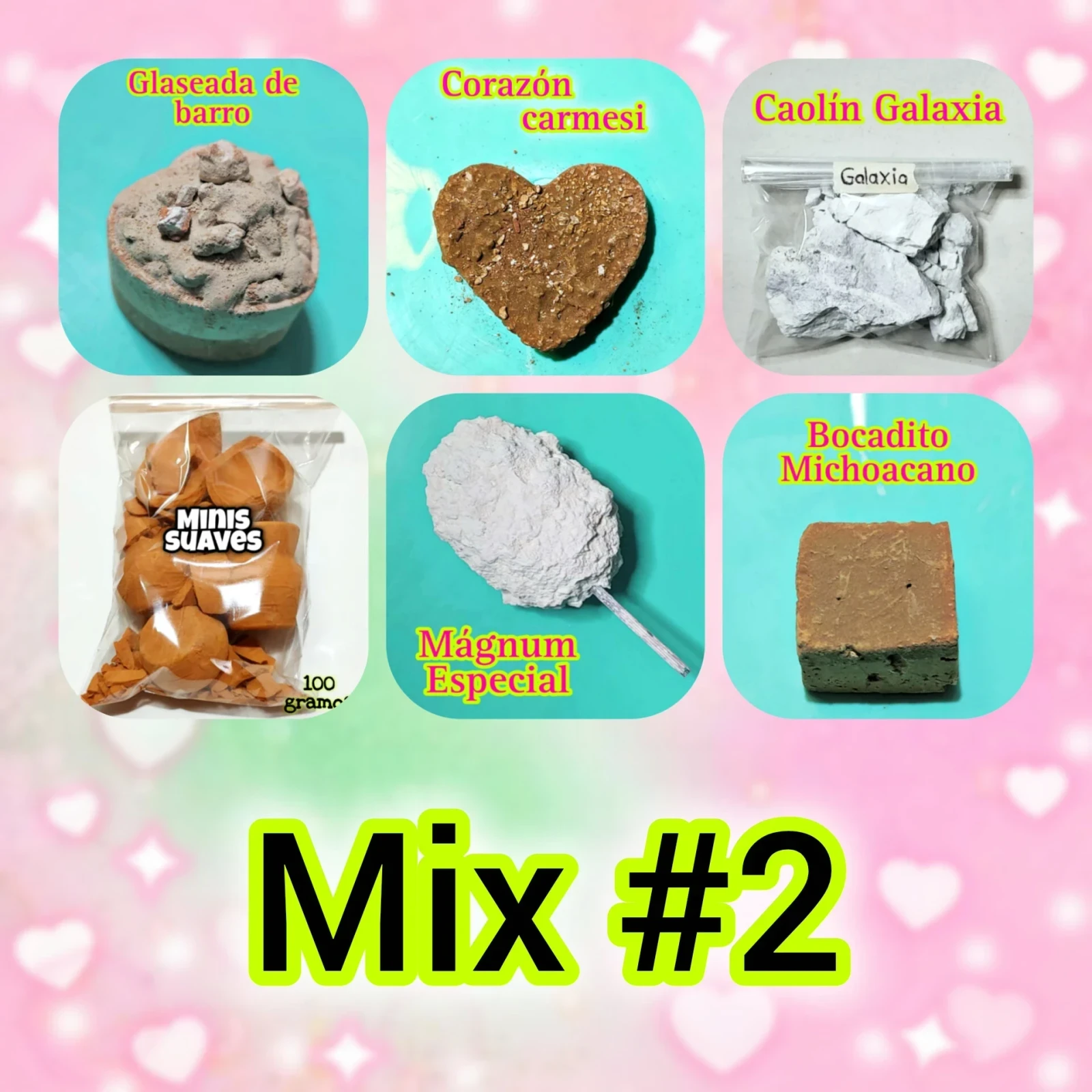 Mix #2 ( 6 piezas)