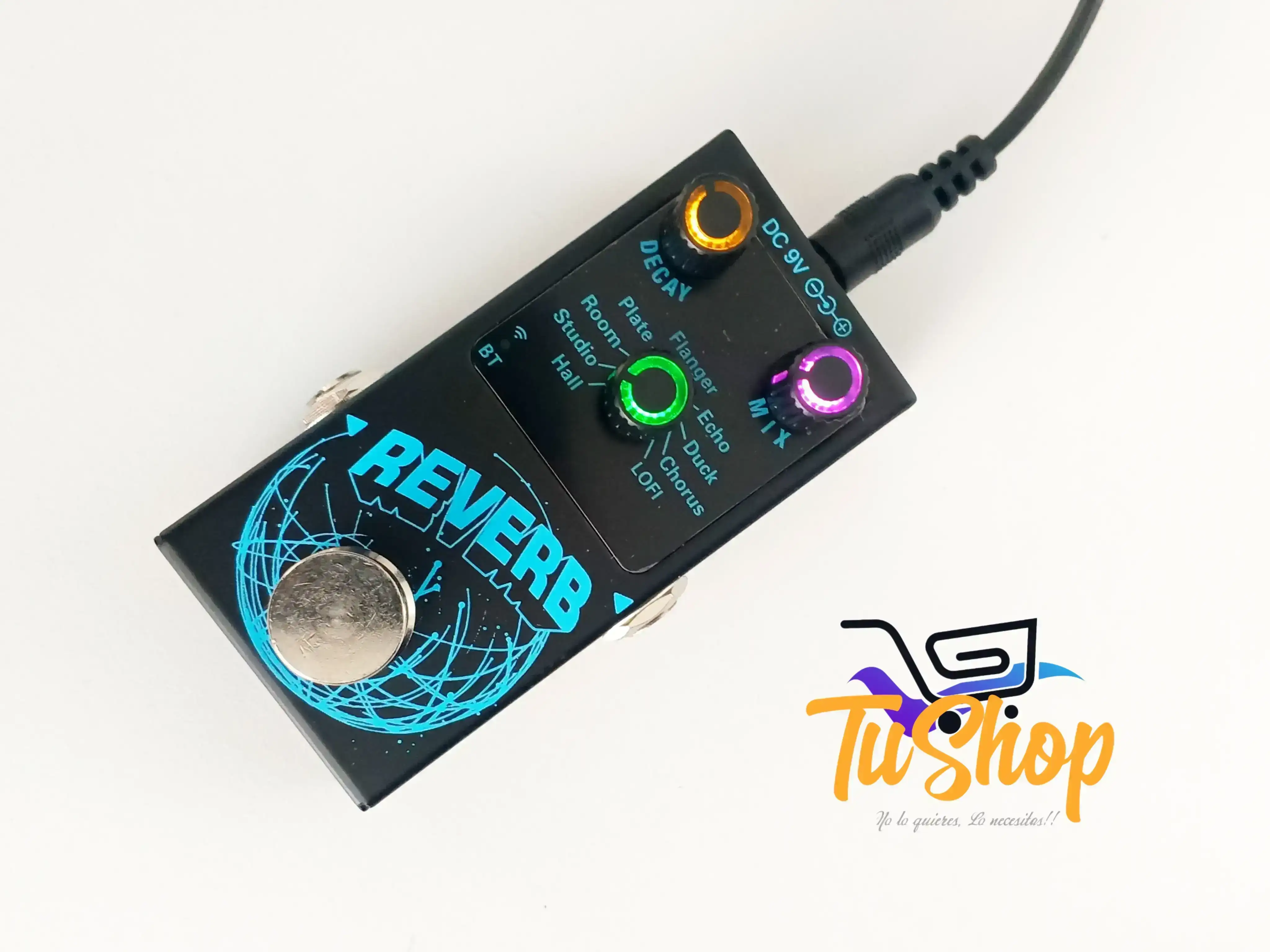 Pedal Reverb Analogo 9 Modos 