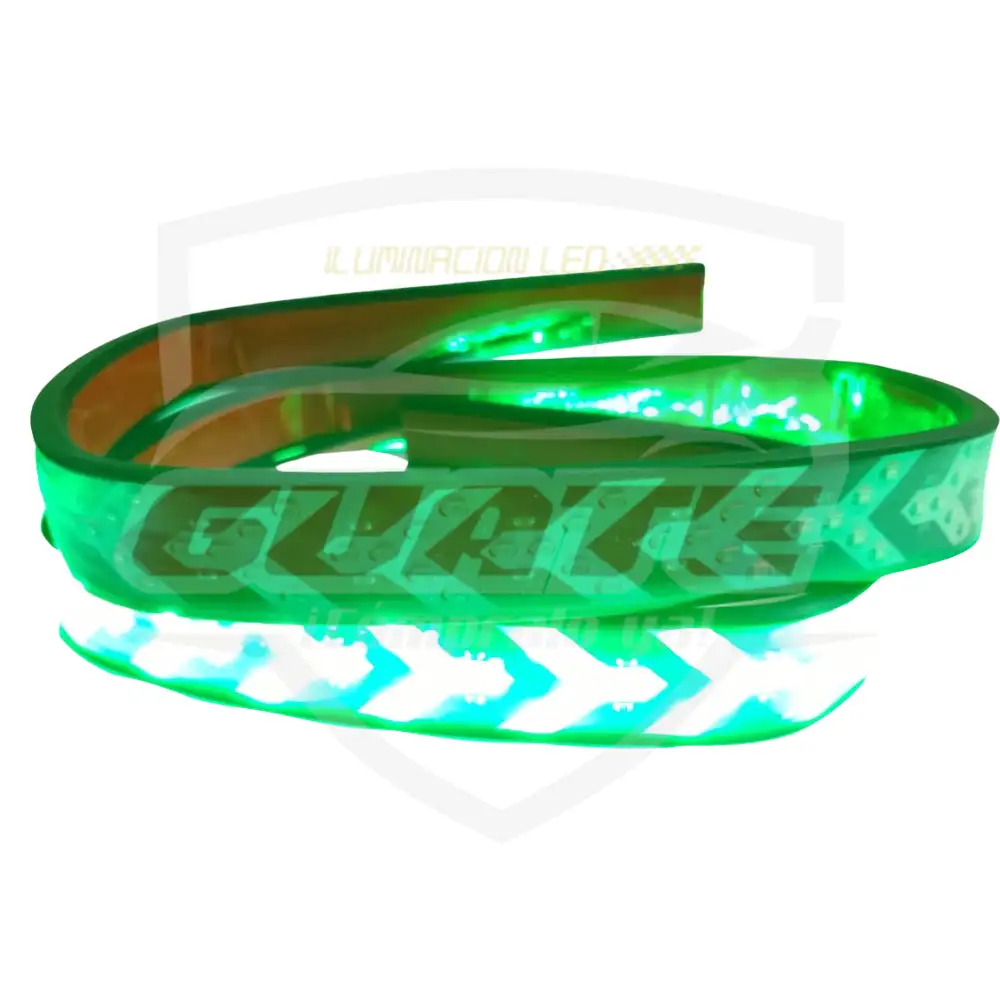 TIRA LED TRASERA O BAUL VERDE  3