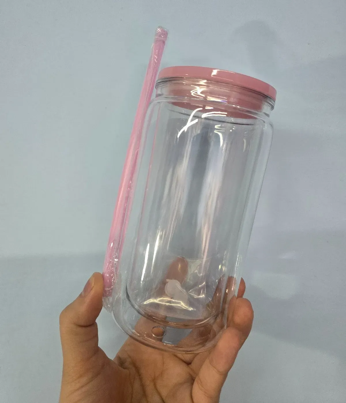 Vaso 16 onzas Rosado