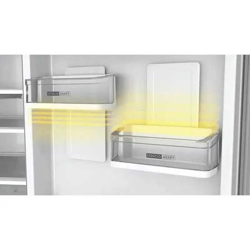 HELADERA WHIRLPOOL WRE57BK2 SILVER 443LTS  2