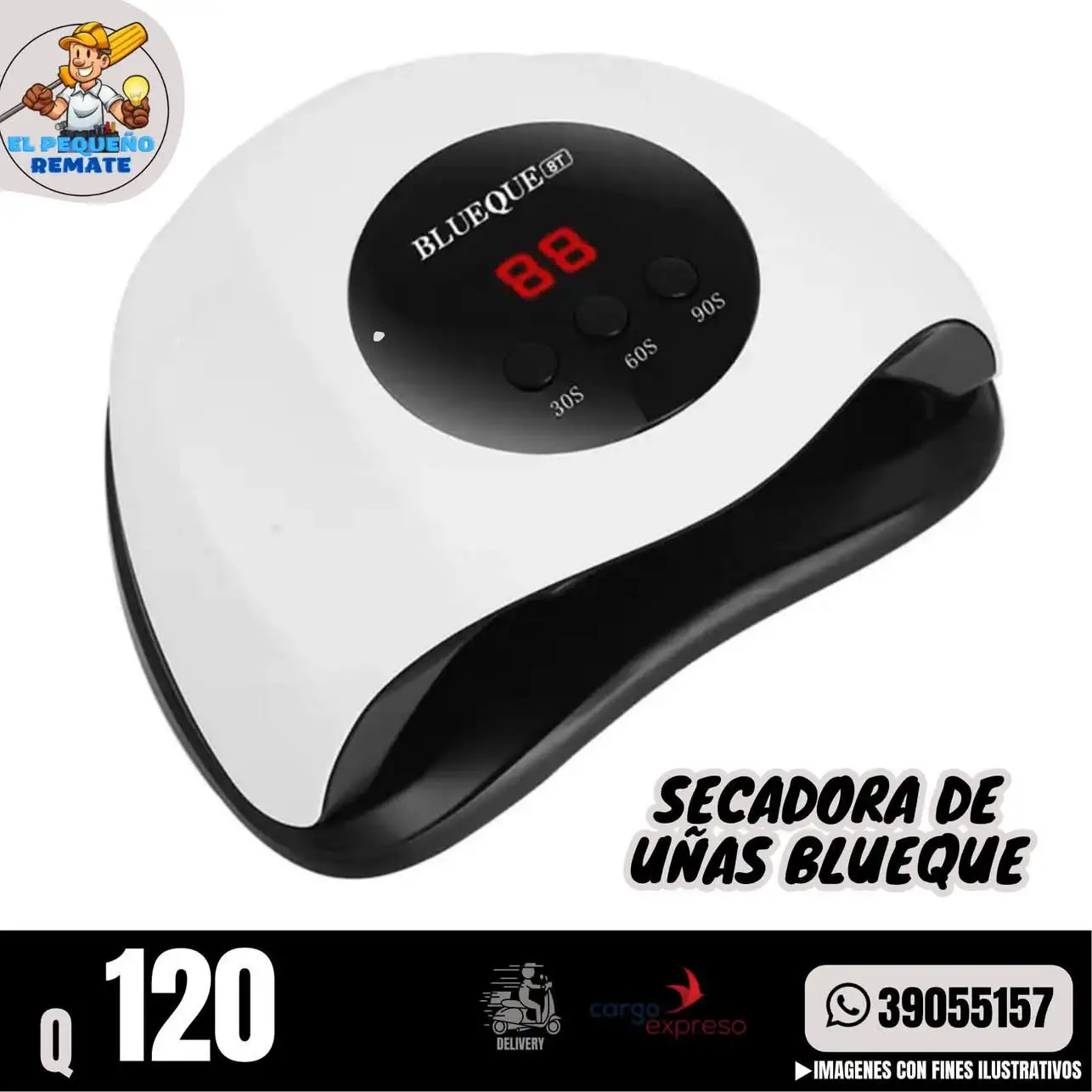 SECADORA DE UÑAS BLUEQUE 4