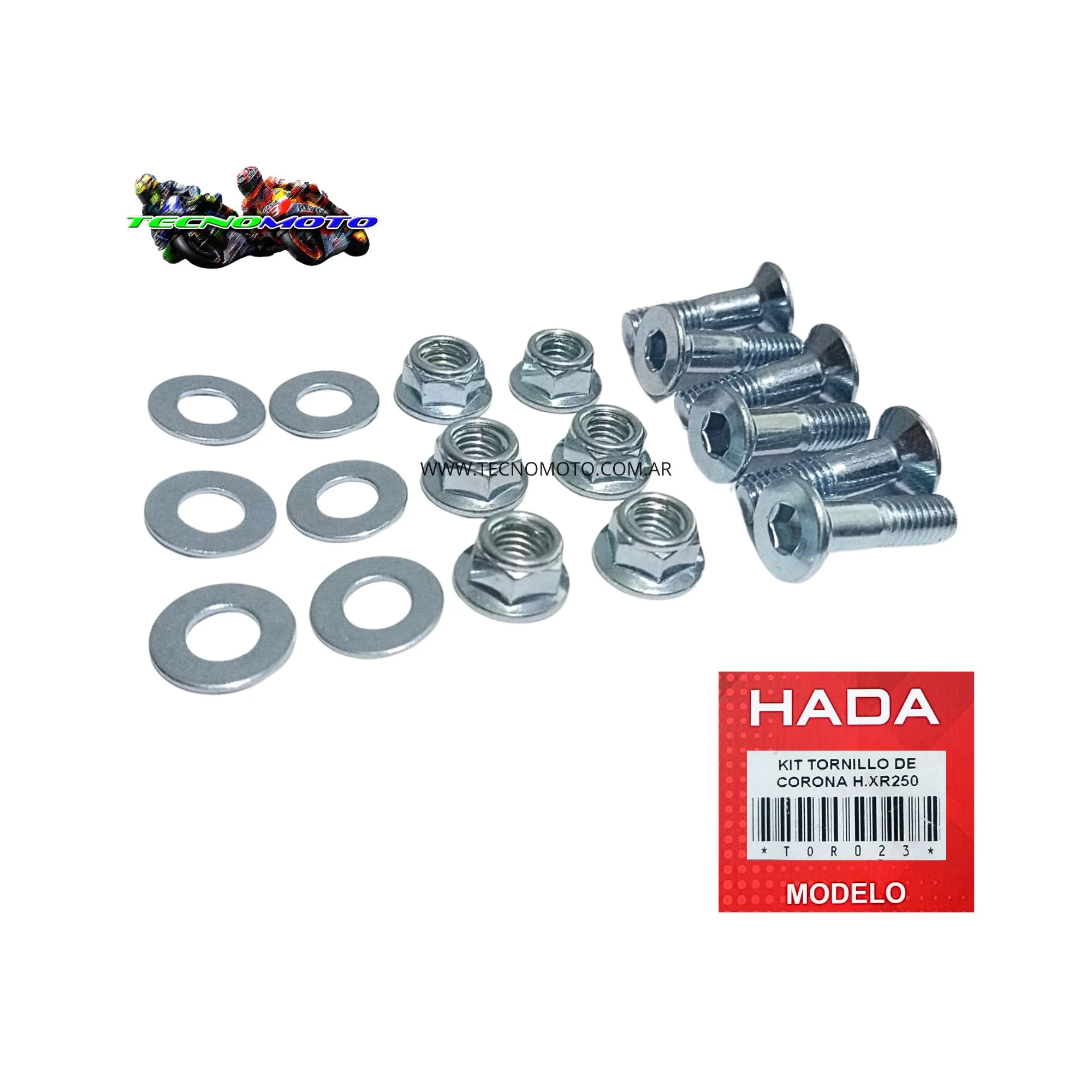 TORNILLO CORONA HONDA 400 NX/XR300 -KIT-48502