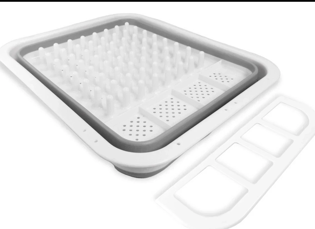 Secaplato Escurridor De Platos Plástico Plegable 7