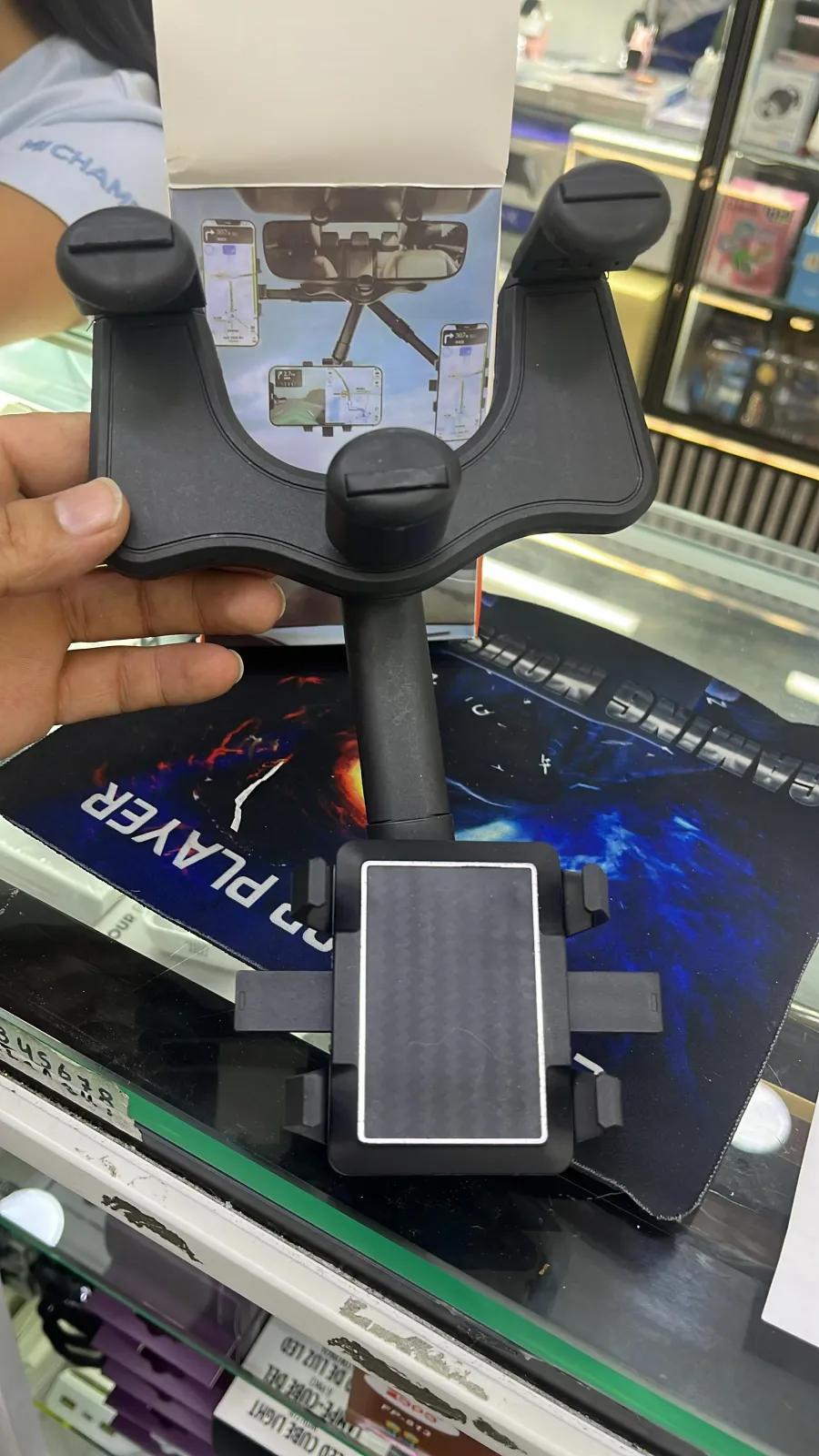 Soporte de Celular para Espejo Retrovisor - ¡Seguro y Estable! 🚗📱 2