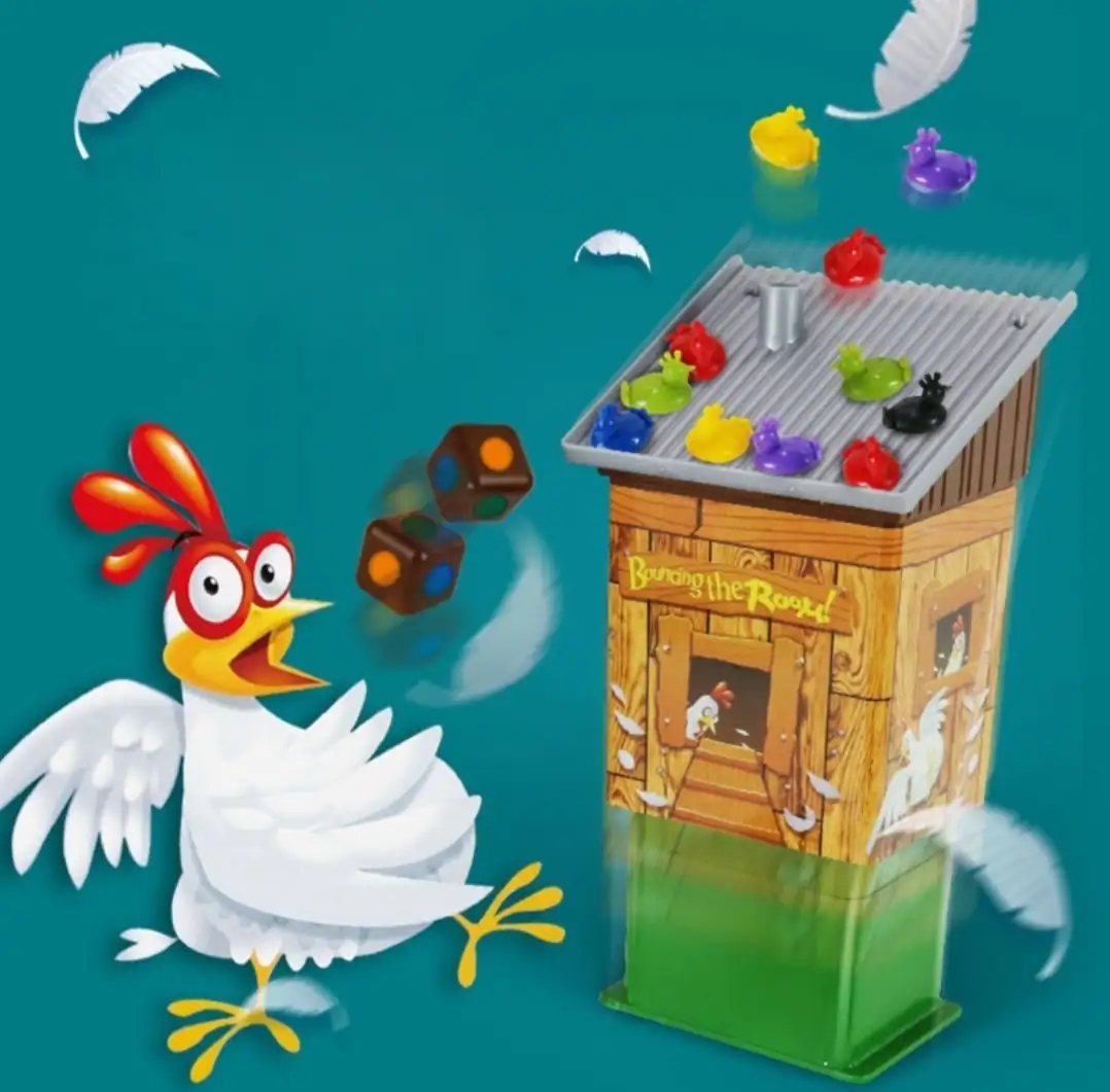 Juego de mesa Rebotando el techo 4