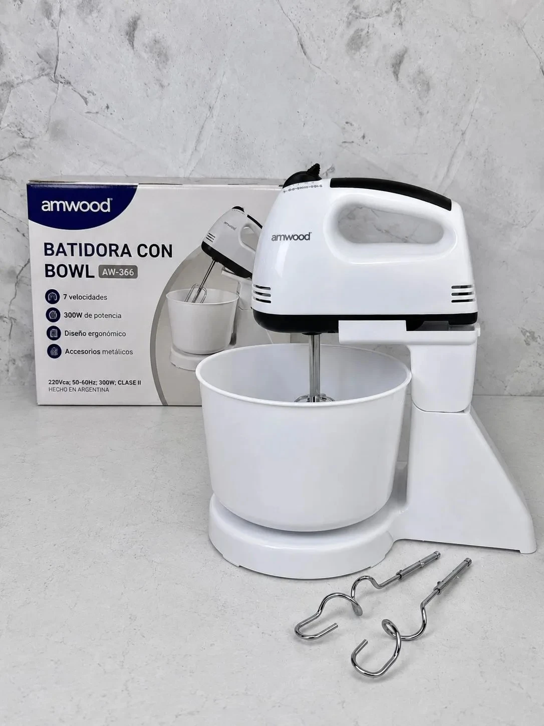 BATIDORA CON BOWL AMWOOD AW 366 5