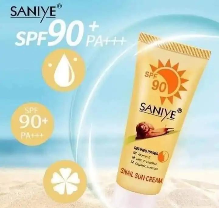 Protector solar Saniye con Color