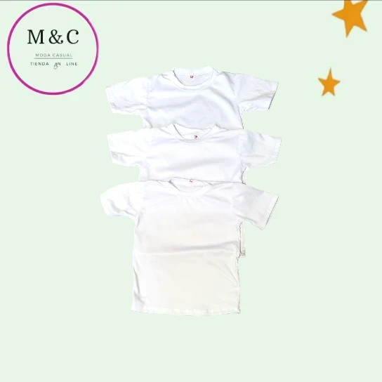Playera niño lisa T-CH