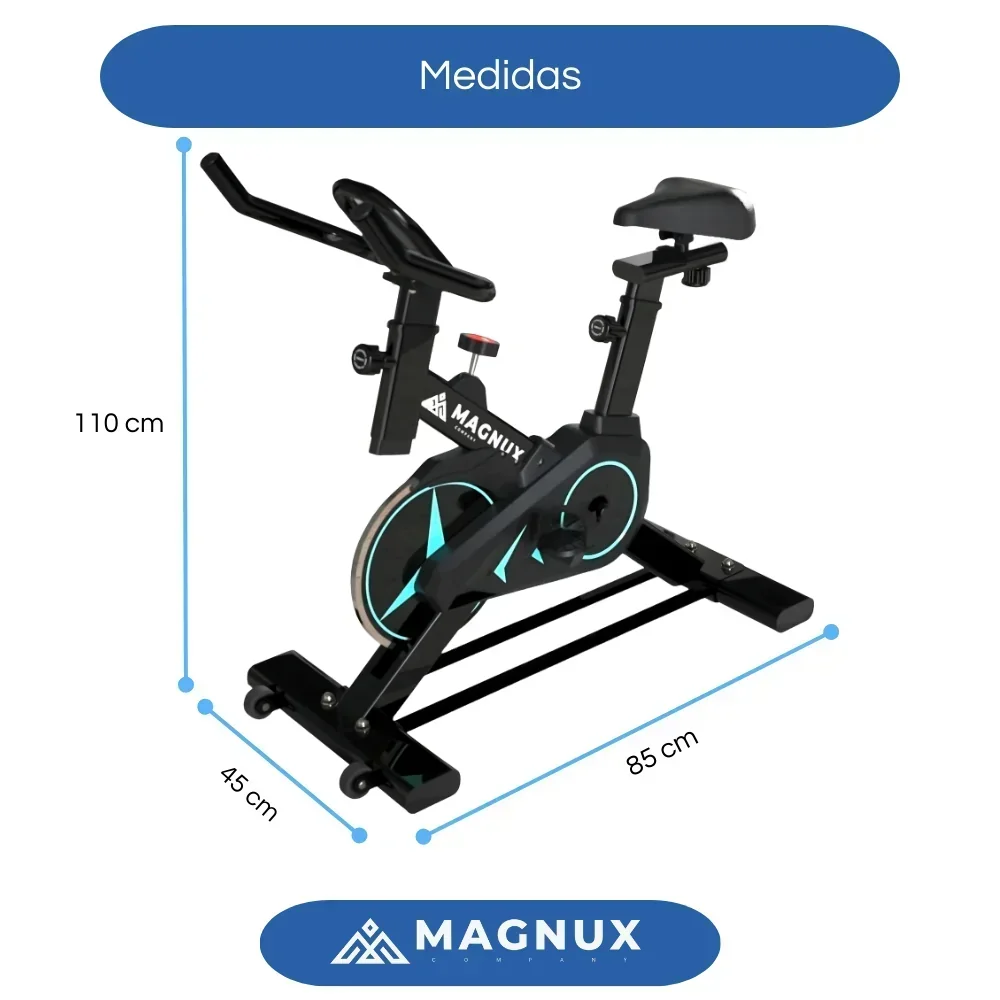Bicicleta Estática Spinning Magnux  8