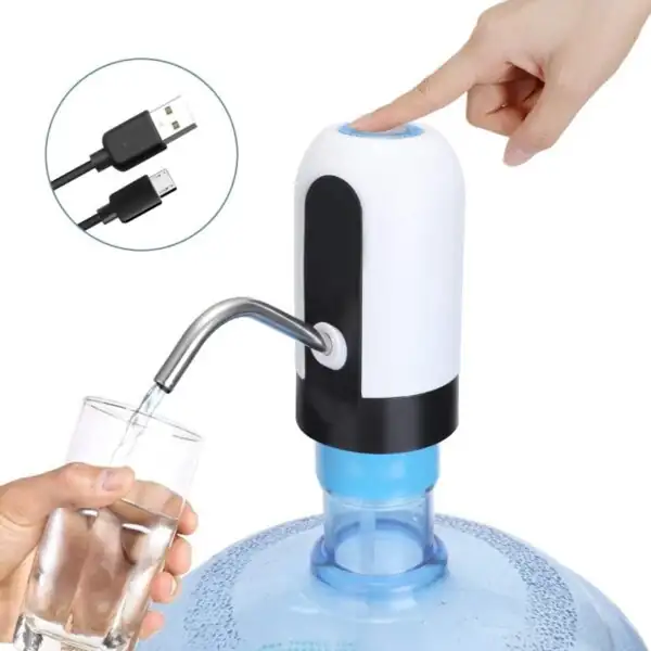 DISPENSADOR DE AGUA ELÉCTRICO RECARGABLE 